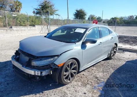 2017 Honda Civic Sport Touring z USA, uszkodzony, nr VIN SHHFK7H9XHU421655